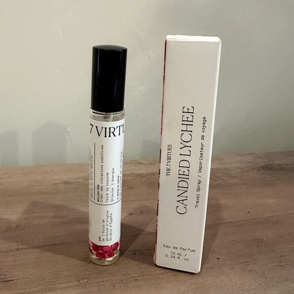 THE 7 VIRTUES - Candied Lychee Eau de Parfum Travel Spray - Picture 1 of 1
